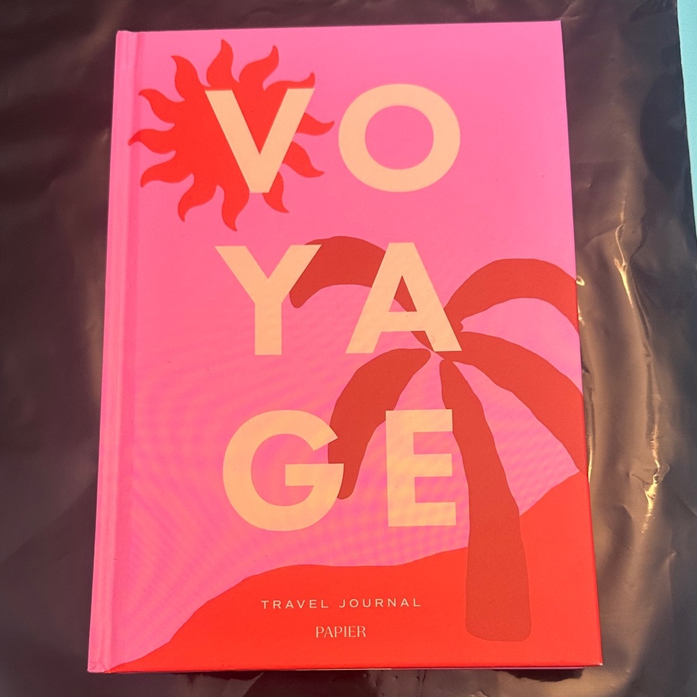 Pink and Red Travel Journal